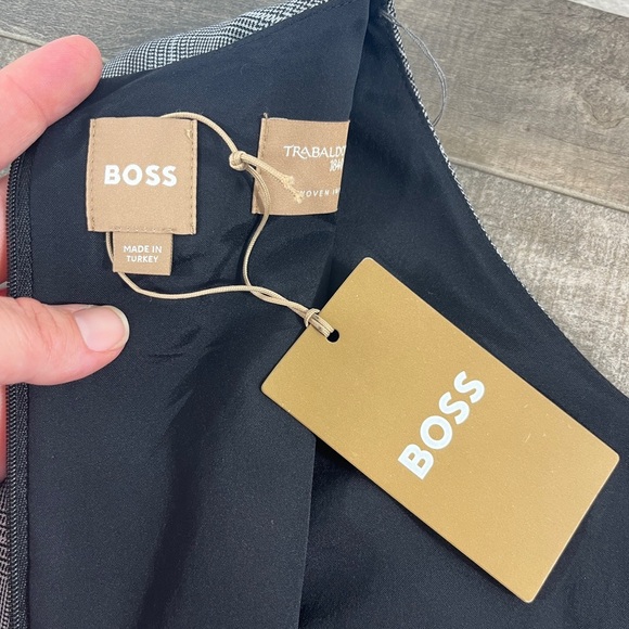 HUGO BOSS Dayami Wool Midi Dress - Picture 5 of 10